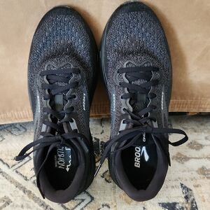 Womens Brooks Black Running Shoes